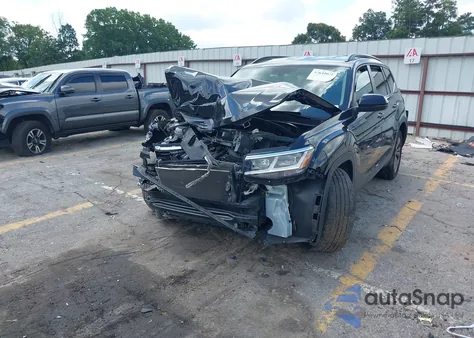 2021 Volkswagen Atlas 3.6L V6 Se W/Technology from USA, damaged, VIN 1V2WR2CA6MC606681